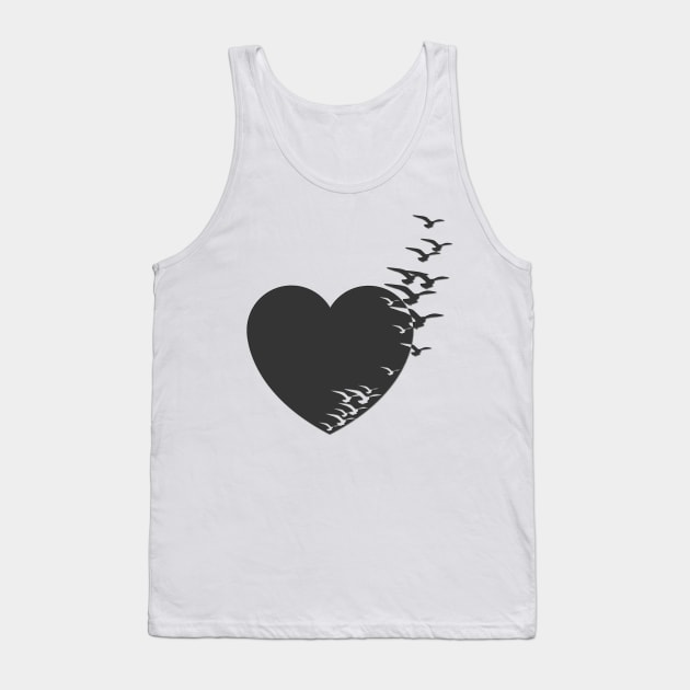 Free Love Tank Top by eufritz